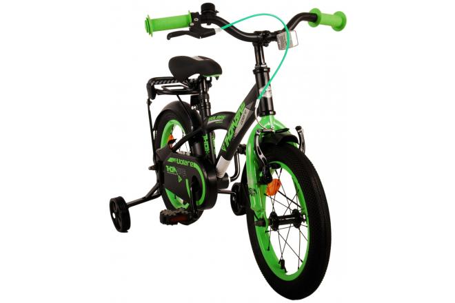 Volare Thombike children's bike - boys - 14 inch - Black Green [CLONE]