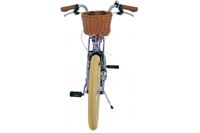 Volare Blossom Children's bike - Girls - 20 inch - Purple - Two hand brakes