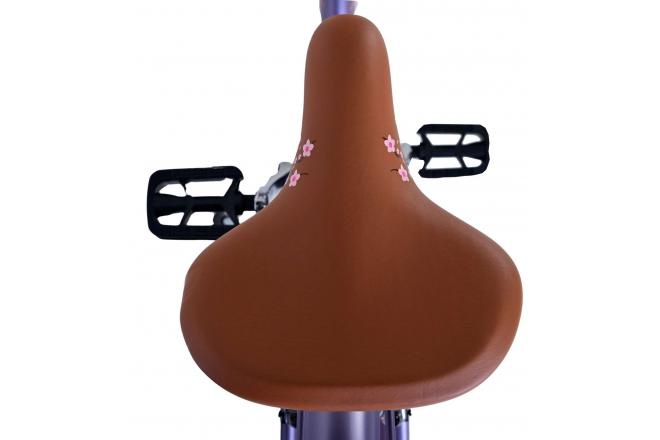 Volare Blossom Children's bike - Girls - 24 inch - Purple - Two hand brakes