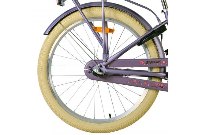 Volare Blossom Children's bike - Girls - 24 inch - Purple - 3 Gears