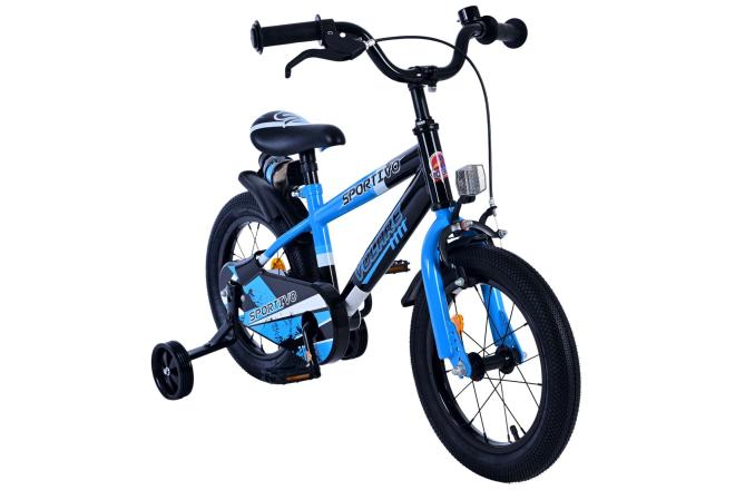 Volare Sportivo Kids bike - Boys - 14 inch - Blue Black [CLONE]