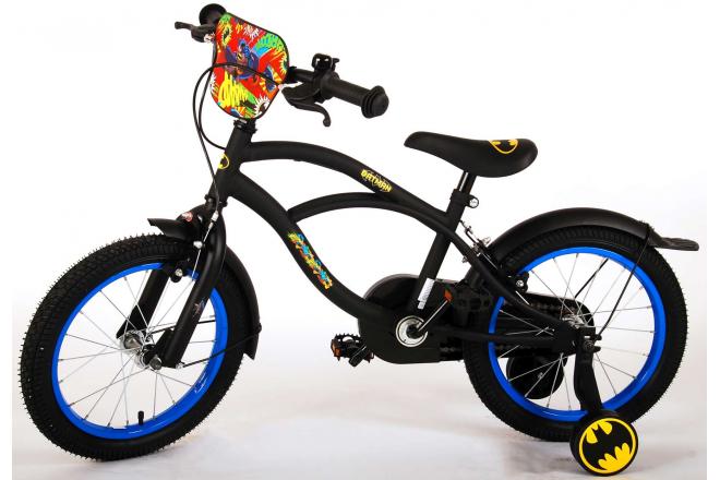 Batman Children's Bicycle - Boys - 16 inch - Black - 2 handbrakes