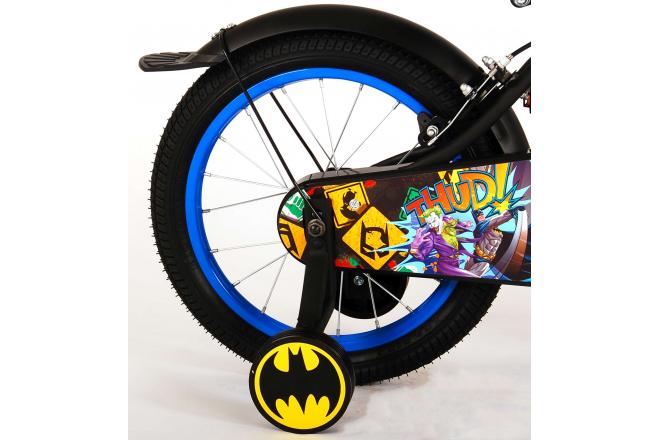 Batman Children's Bicycle - Boys - 16 inch - Black - 2 handbrakes