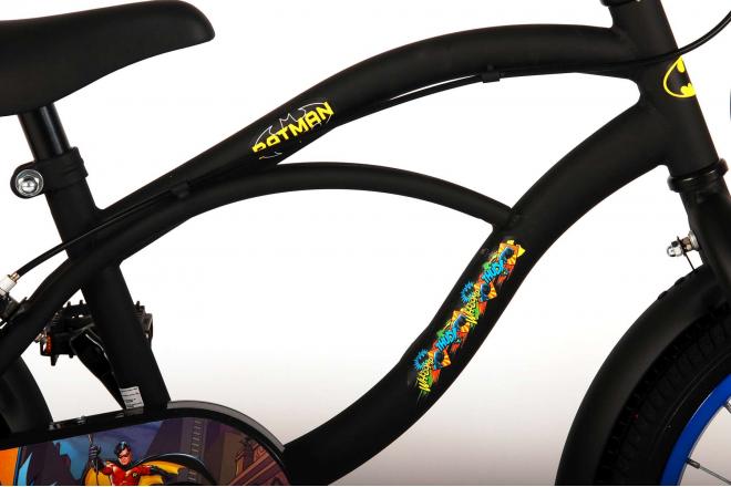 Batman Children's Bicycle - Boys - 16 inch - Black - 2 handbrakes