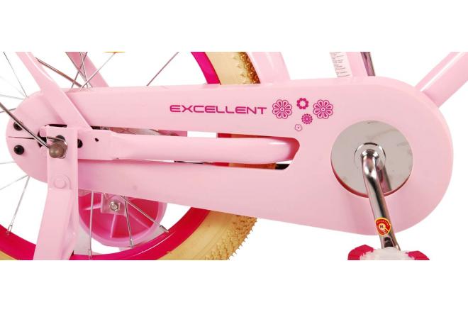 Volare Excellent children's bike - Girls - 16 inch - Pink - 95% assembled [CLONE]