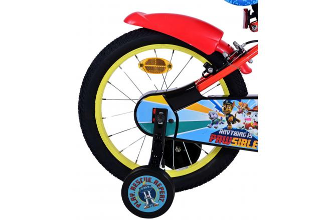 Paw Patrol Children's bike - Boys - 16 inch - Red - Two hand brakes