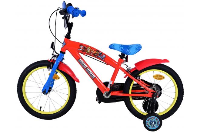 Paw Patrol Children's bike - Boys - 16 inch - Red - Two hand brakes