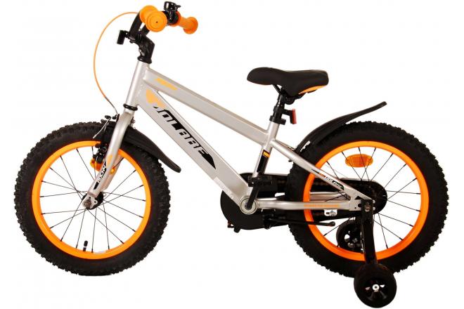 Volare Rocky Children's Bicycle - Boys - 16 inch - Grey
