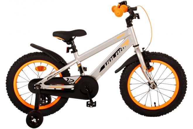 Volare Rocky Children's Bicycle - Boys - 16 inch - Grey
