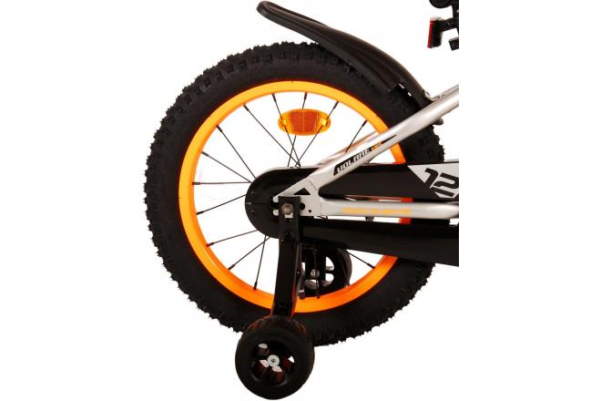 Volare Rocky Children's Bicycle - Boys - 16 inch - Grey