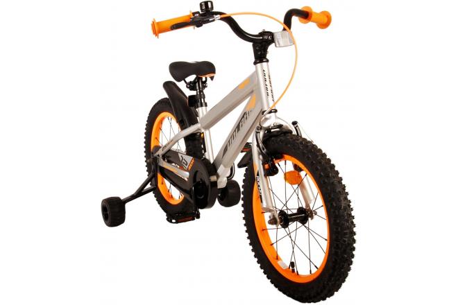 Volare Rocky Children's Bicycle - Boys - 16 inch - Grey