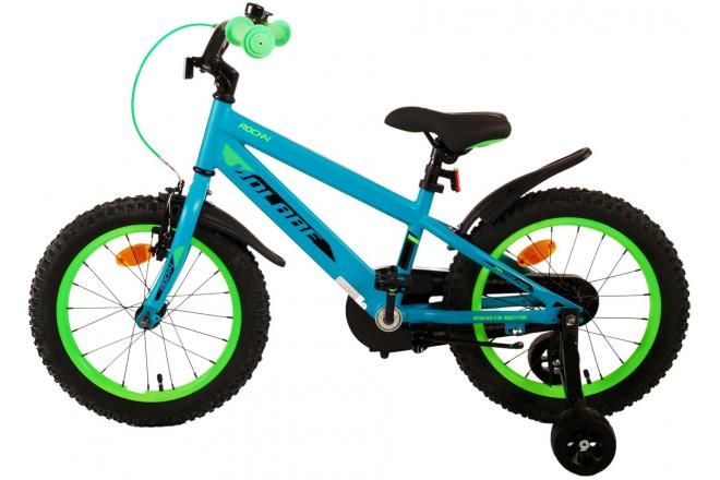 Volare Rocky Children's Bicycle - Boys - 16 inch - Green