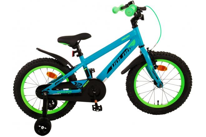 Volare Rocky Children's Bicycle - Boys - 16 inch - Green