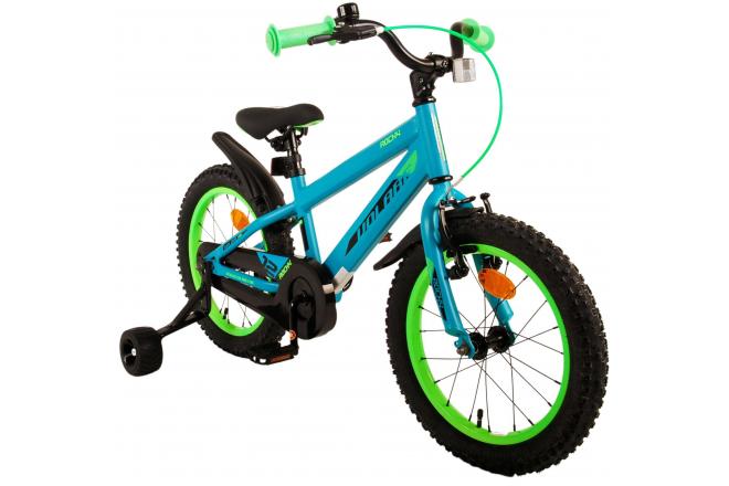 Volare Rocky Children's Bicycle - Boys - 16 inch - Green