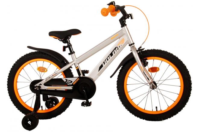 Volare Rocky Children's Bicycle - Boys - 18 inch - Grey