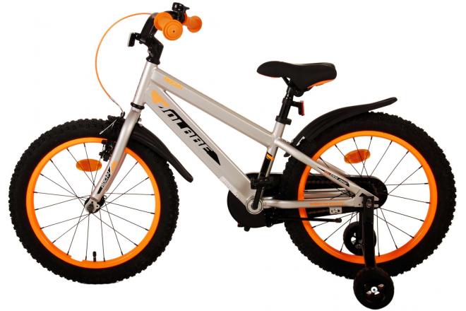Volare Rocky Children's Bicycle - Boys - 18 inch - Grey