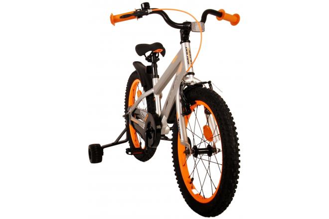 Volare Rocky Children's Bicycle - Boys - 18 inch - Grey