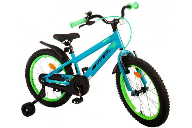 Volare Rocky Children's Bicycle - Boys - 18 inch - Green
