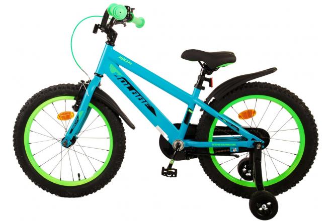 Volare Rocky Children's Bicycle - Boys - 18 inch - Green