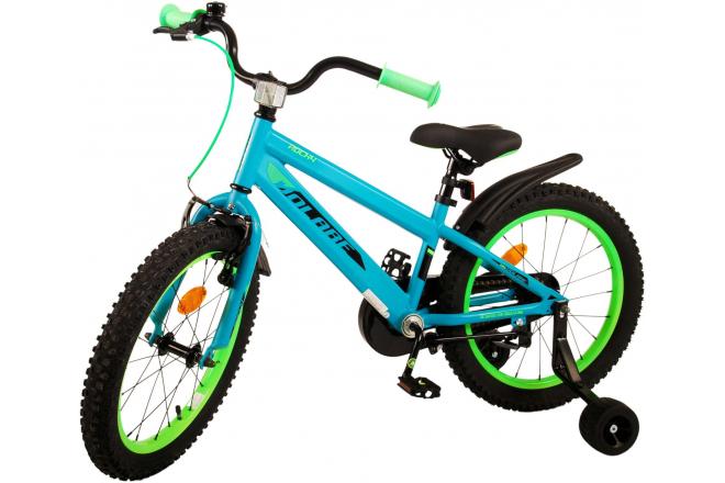 Volare Rocky Children's Bicycle - Boys - 18 inch - Green