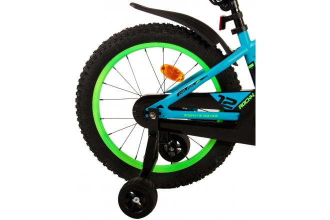 Volare Rocky Children's Bicycle - Boys - 18 inch - Green