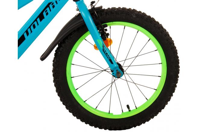 Volare Rocky Children's Bicycle - Boys - 18 inch - Green