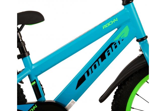 Volare Rocky Children's Bicycle - Boys - 18 inch - Green