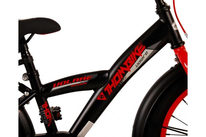 Volare Thombike Kids' bike - Boys - 18 inch - Black Red [CLONE]