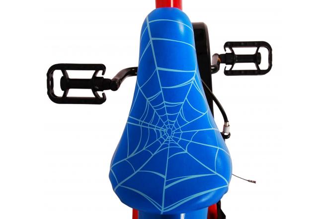 Ultimate Spider-Man Kids bike - Boys - 16 inch - Blue/Red - Two hand brakes