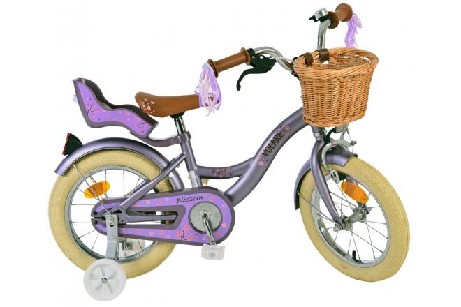 Volare Blossom children's bike - Girls - 14 inch - Purple [CLONE]