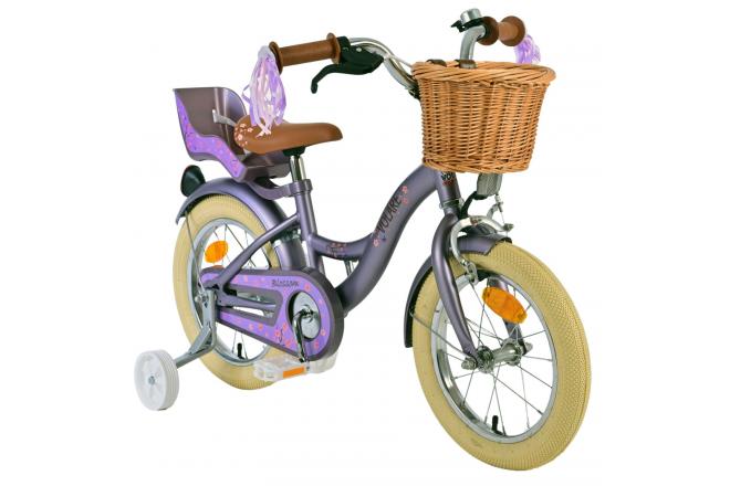 Volare Blossom children's bike - Girls - 14 inch - Purple [CLONE]