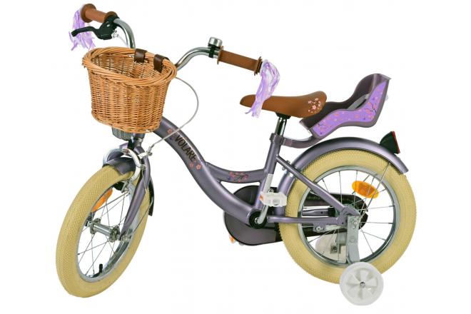 Volare Blossom children's bike - Girls - 14 inch - Purple [CLONE]