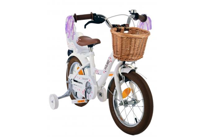 Volare Blossom children's bike - Girls - 14 inch - White [CLONE]
