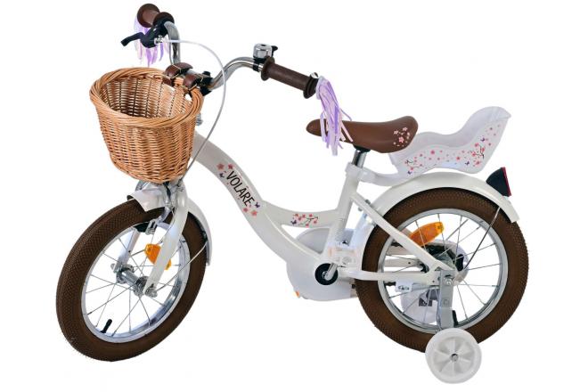 Volare Blossom children's bike - Girls - 14 inch - White [CLONE]