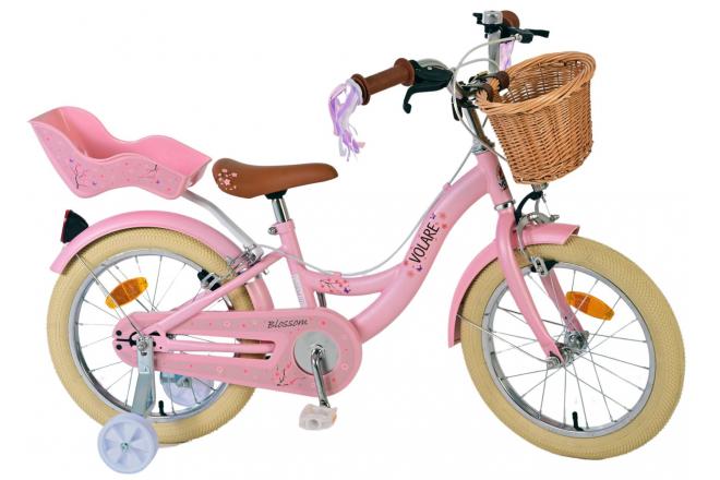 Volare Blossom Children's bike - Girls - 16 inch - Pink - Two Hand Brakes [CLONE]
