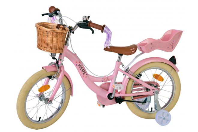 Volare Blossom Children's bike - Girls - 16 inch - Pink - Two Hand Brakes [CLONE]