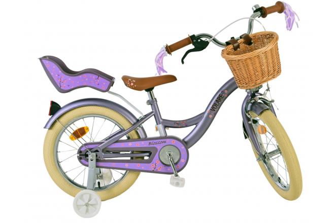 Volare Blossom Children's bike - Girls - 16 inch - Purple [CLONE]