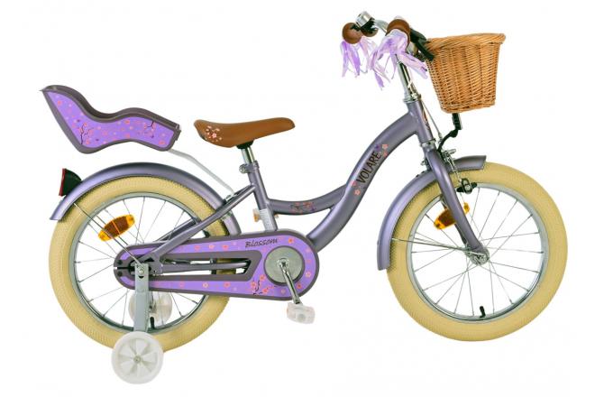 Volare Blossom Children's bike - Girls - 16 inch - Purple [CLONE]