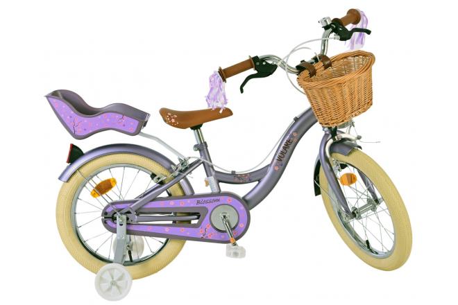 Volare Blossom Children's bike - Girls - 16 inch - Purple - Two Hand Brakes [CLONE]