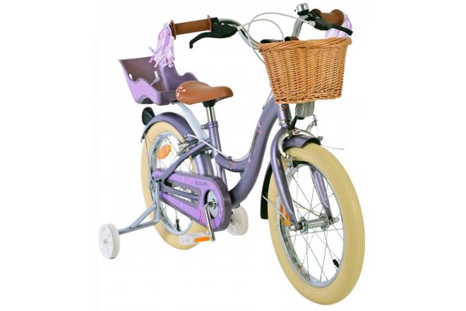 Volare Blossom Children's bike - Girls - 16 inch - Purple - Two Hand Brakes [CLONE]