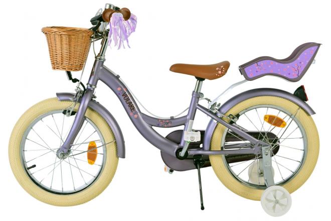 Volare Blossom Children's bike - Girls - 16 inch - Purple - Two Hand Brakes [CLONE]