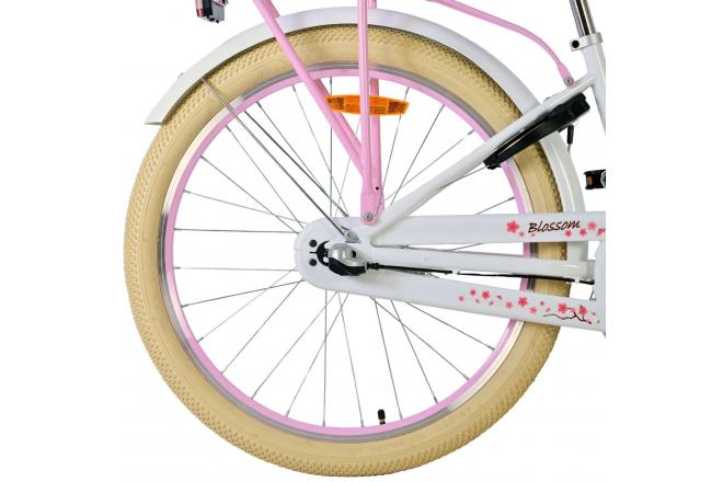 Volare Blossom Children's bike - Girls - 24 inch - White - 3 Gears
