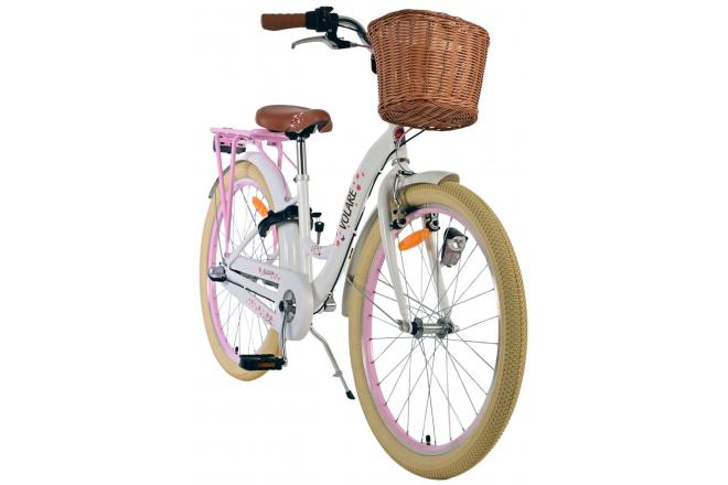 Volare Blossom Children's bike - Girls - 24 inch - White - 3 Gears