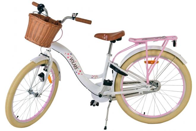 Volare Blossom Children's bike - Girls - 24 inch - White - 3 Gears