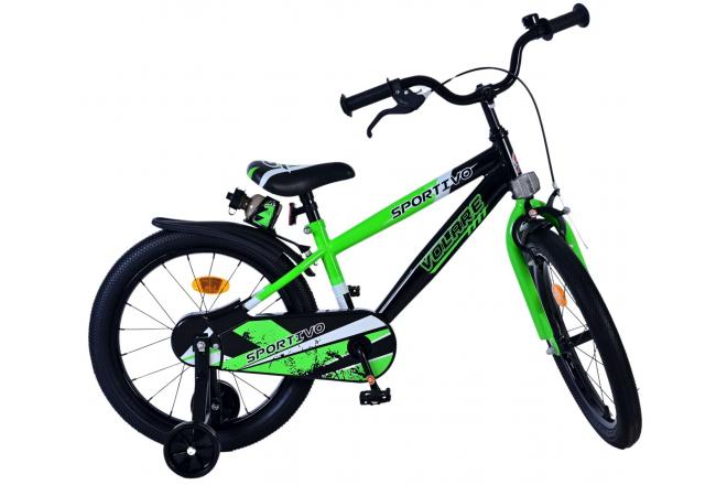 Volare Sportivo Kids bike - Boys - 18 inch - Green Black [CLONE]