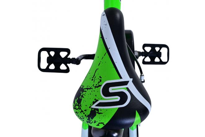 Volare Sportivo Kinderfiets - Boys - 18 inch - Green Black - Two Hand Brakes [CLONE]