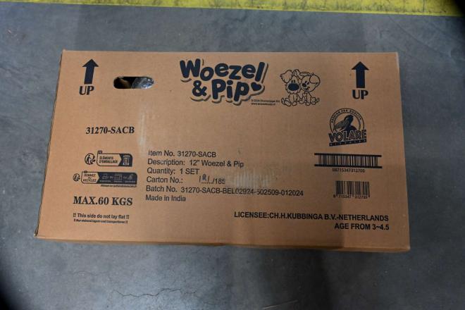 Woezel & Pip children's bike - Girls - 12 inch - Pink [CLONE]