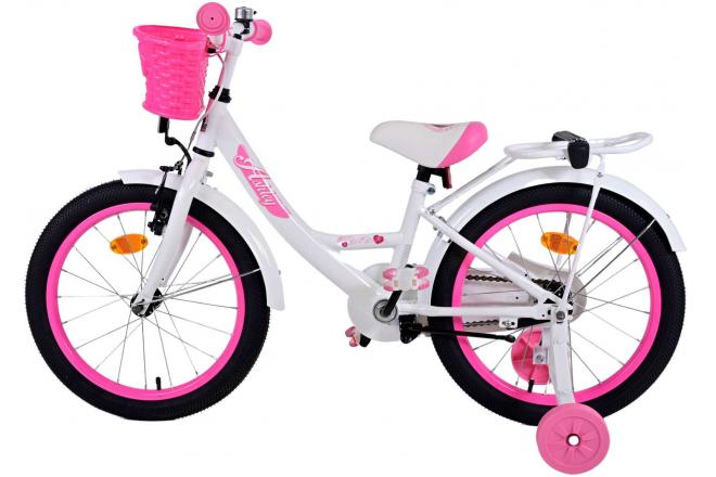 Volare Ashley children's bike - Girls - 18 inch - White [CLONE]