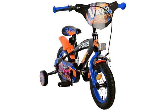 Hot Wheels Kids Bike - Boys - 12 inch - Black Orange Blue [CLONE]