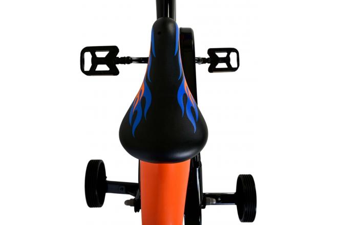 Hot Wheels Kids' bike - Boys - 16 inch - Black Orange Blue [CLONE]